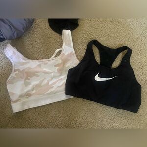 Two Nike bras